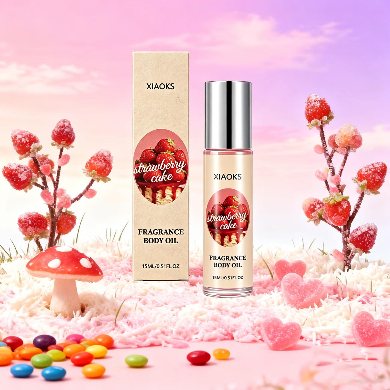 1 Bottle of Strawberry Cake Sw - Perfume Alcohol Fragrance recension och pris