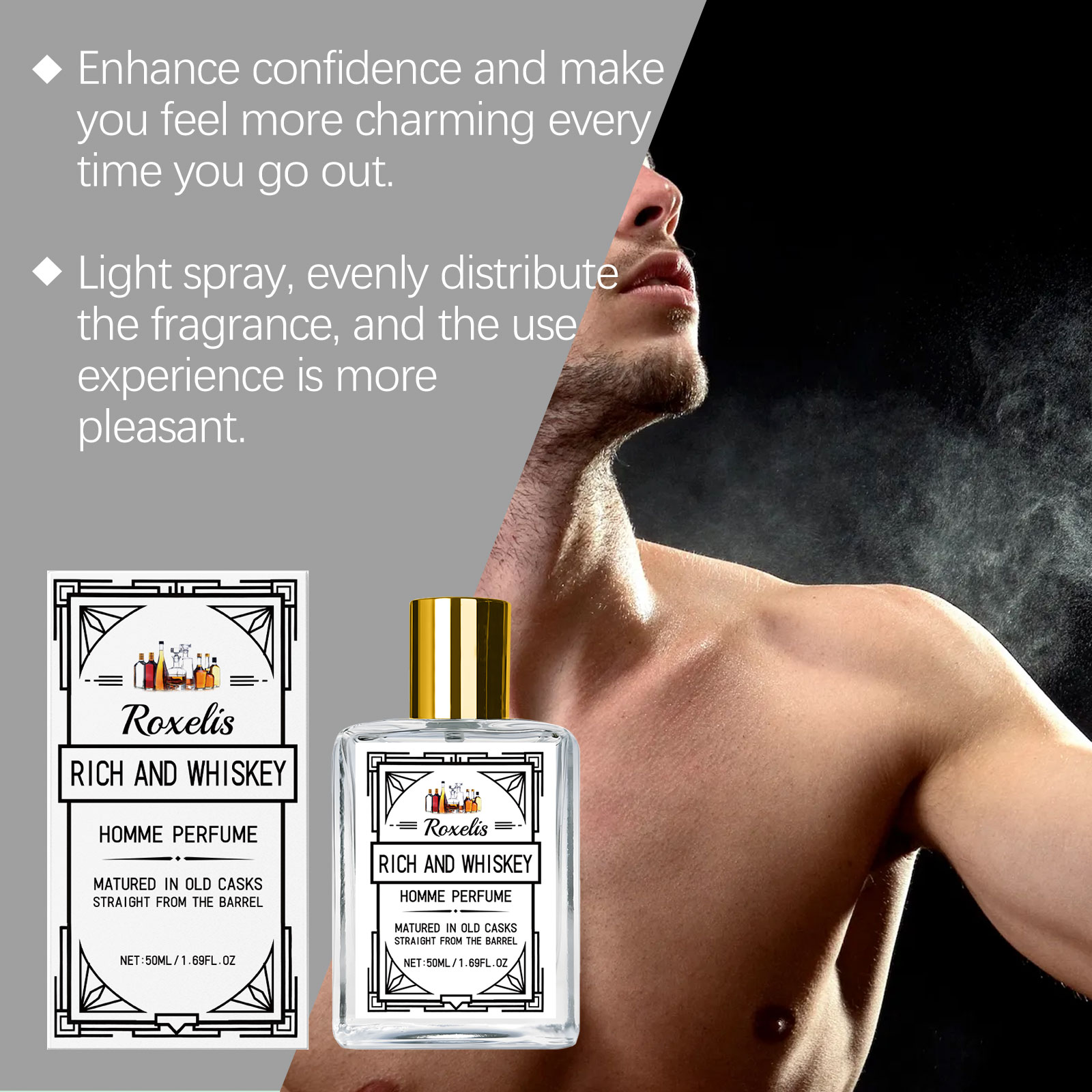 Warm Vanilla Men Cologne,Natur - Perfume Fragrance Concentration recension och pris