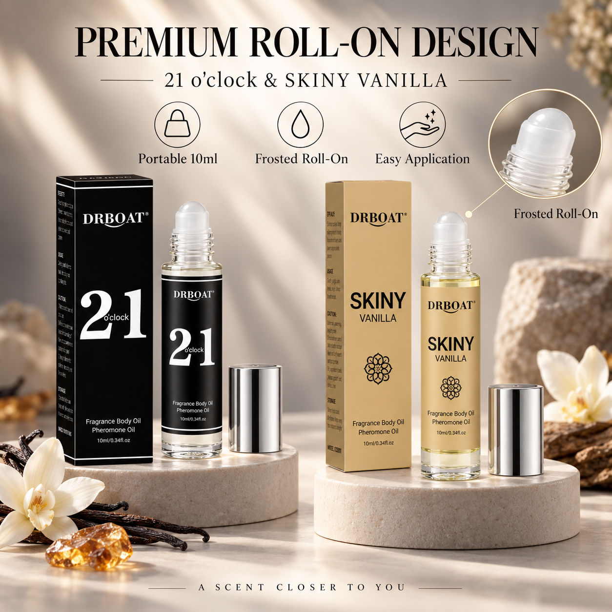 Men Roll On Perfume Oil, Caram - Perfume Alcohol Fragrance recension och pris
